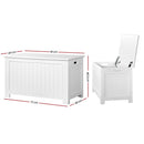 Kids Toy Chest Storage - White