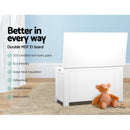 Kids Toy Chest Storage - White