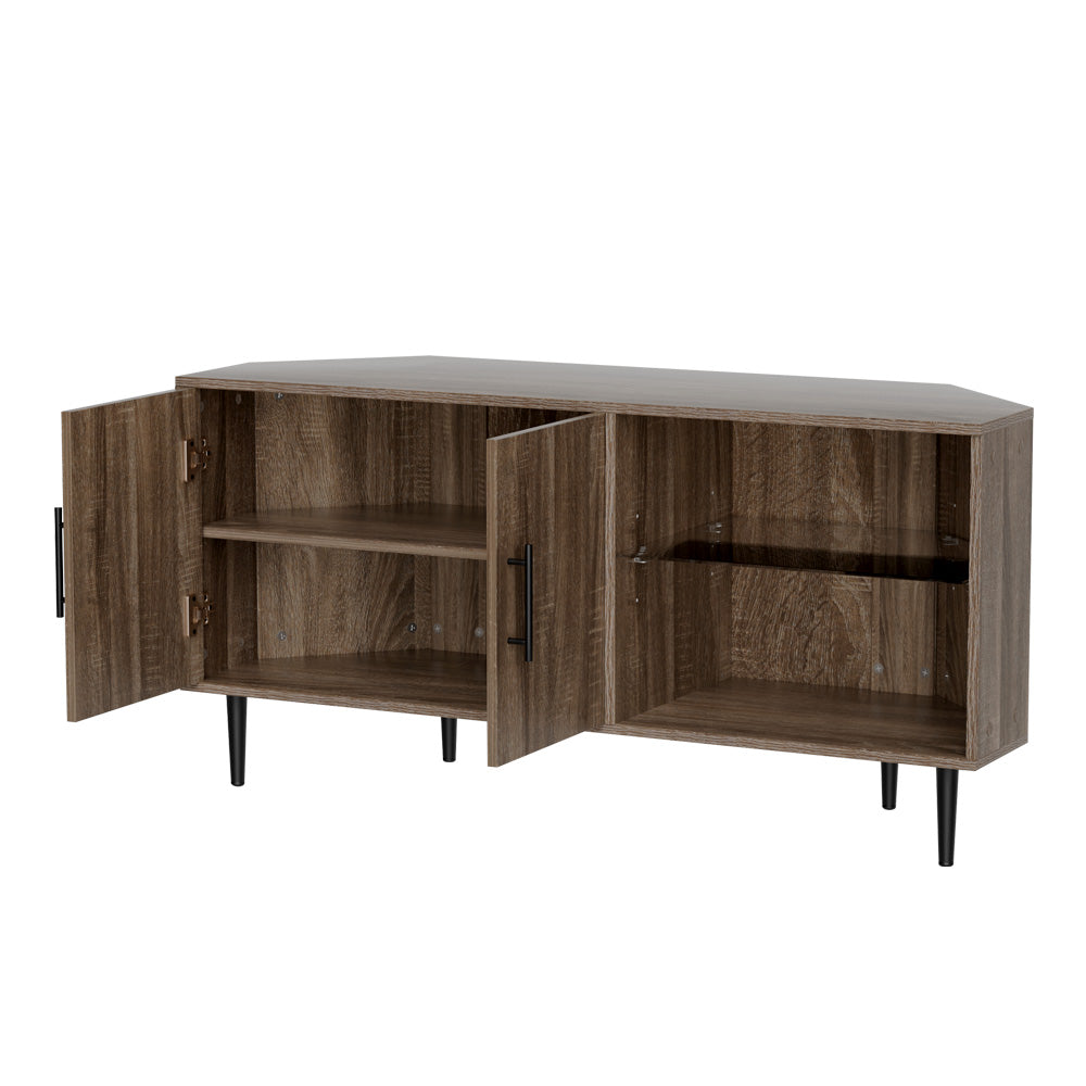 Elen Corner Entertainment Unit – Walnut – 120 cm