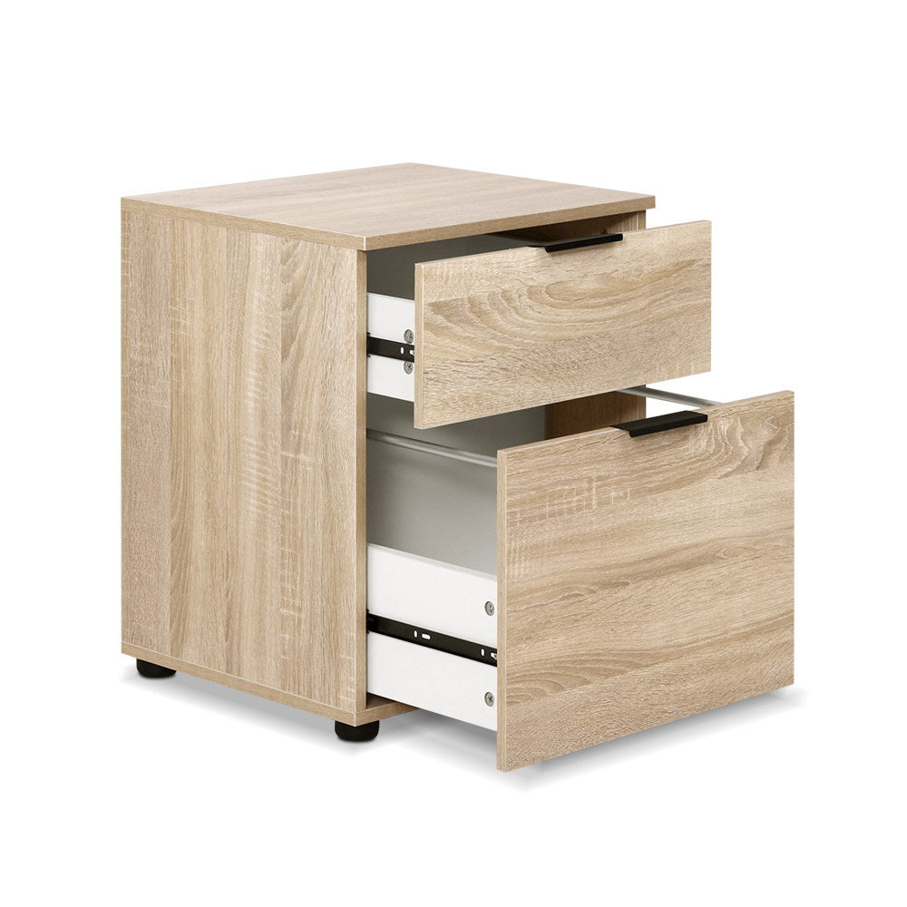 Camden Filing Cabinet – Wood – 2 Drawers