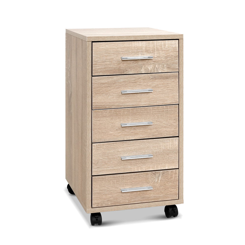 Kairo Filing Cabinet – Wood – 5 Drawer