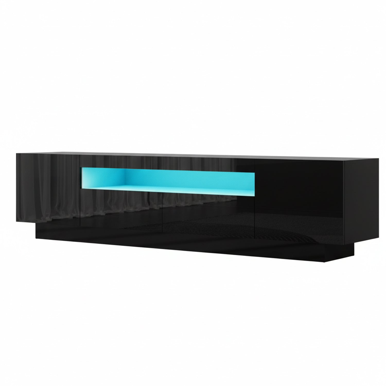 Arlo LED TV Unit – Black – 180 cm