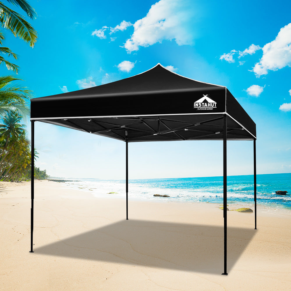 Kairo Pop Up Gazebo – Black – 3 x 3 m