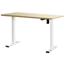Motorised Standing Desk – Sit-Stand, White Oak 120cm