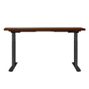 Motorised Standing Desk – Dual Motor, Walnut 140cm