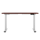 Motorised Standing Desk – Dual Motor, Walnut Look 120cm