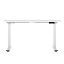 Motorised Standing Desk – Dual Motor, White Finish 140cm