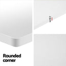Motorised Standing Desk – Dual Motor, White Finish 140cm