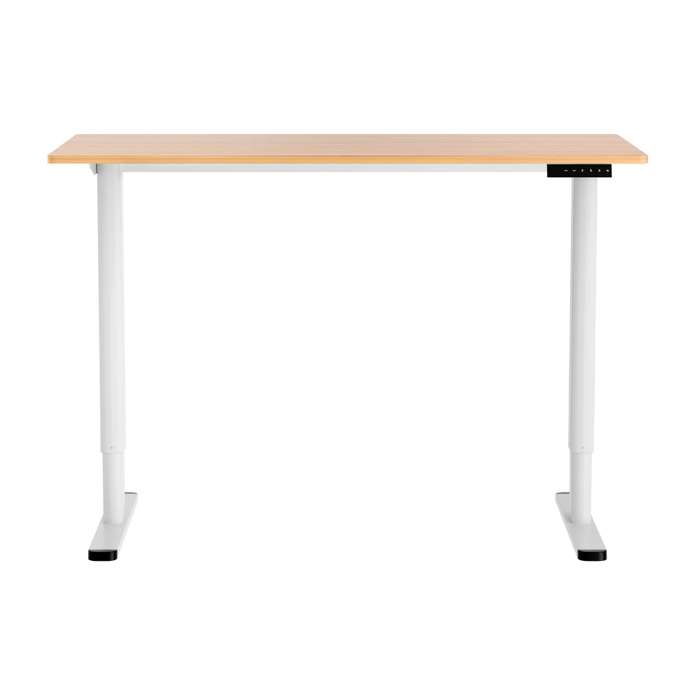 Nova Electric Standing Desk – White – 120cm