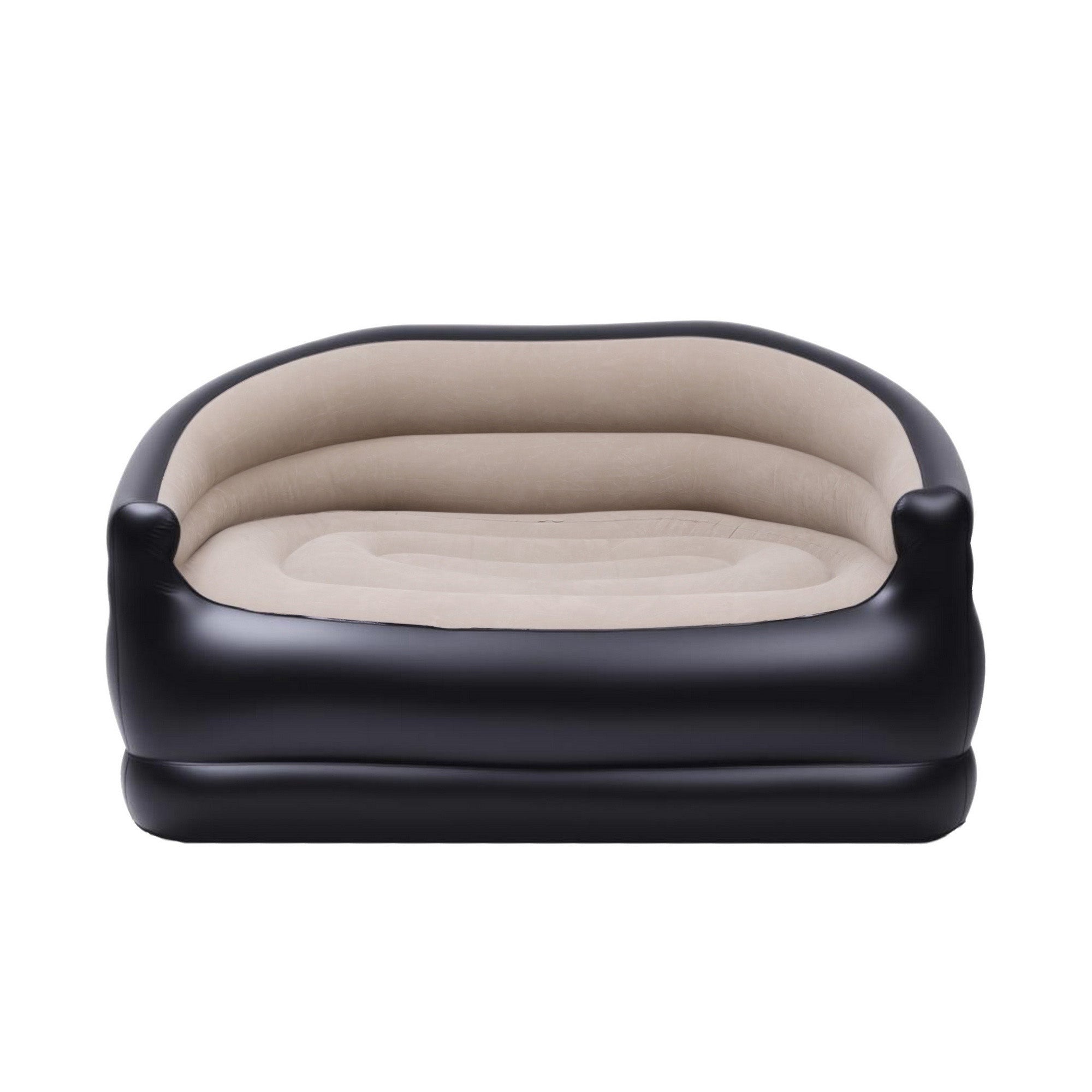 Harmony Inflatable Two-Seater Sofa – Brown – 2 Seaters