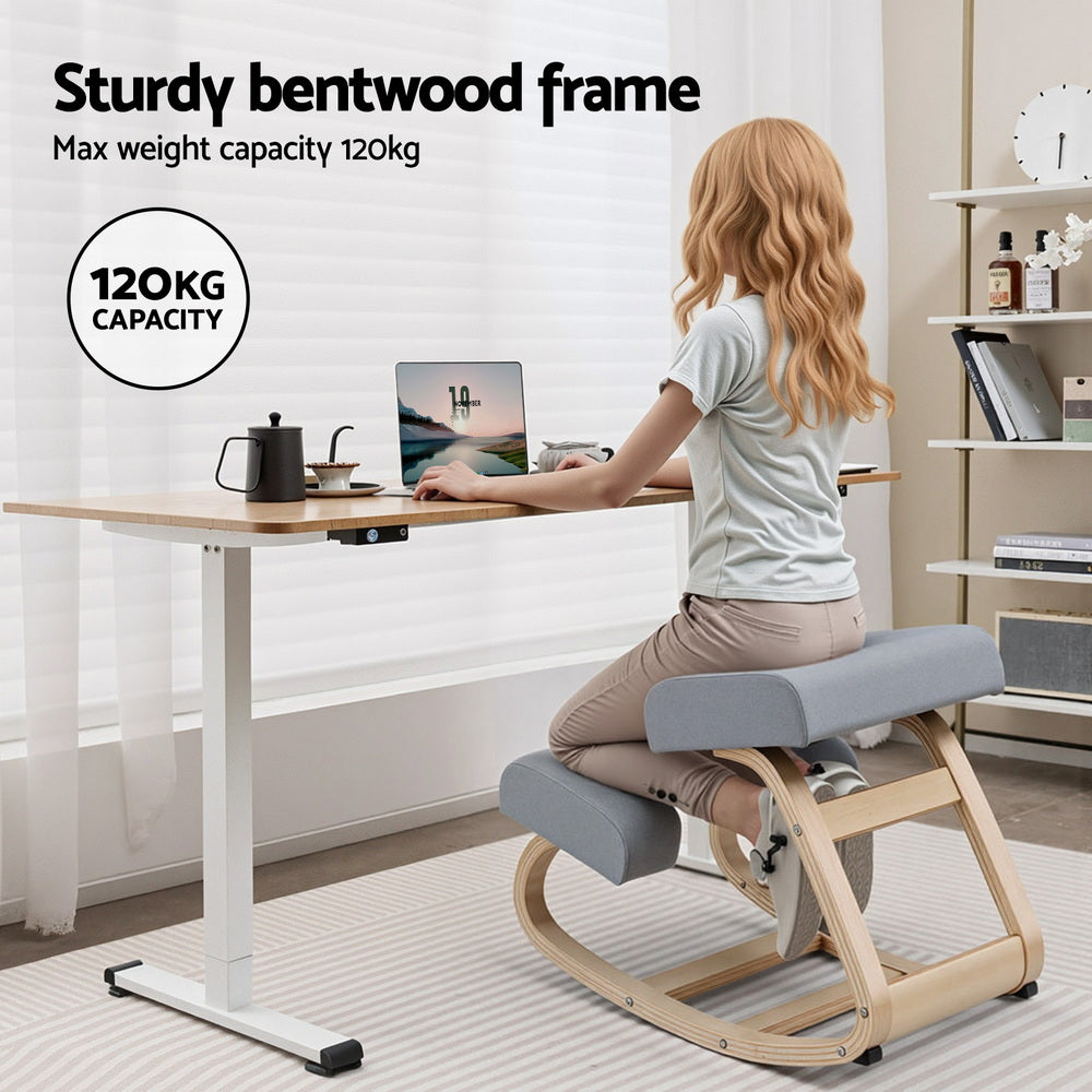 Kallon Kneeling Ergonomic Chair – Grey – Standard