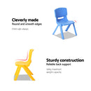 Kids Plastic Activity Study Chair Set - Set of 4