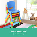 Kids Plastic Activity Study Chair Set - Set of 4