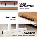 Adjustable Laptop Desk - 80CM - Light Wood