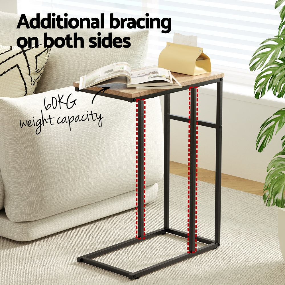 Anika Side Table – Walnut – Medium