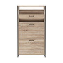 Adjustable Shoe Rack Cabinet – Holds up to 24 Pairs