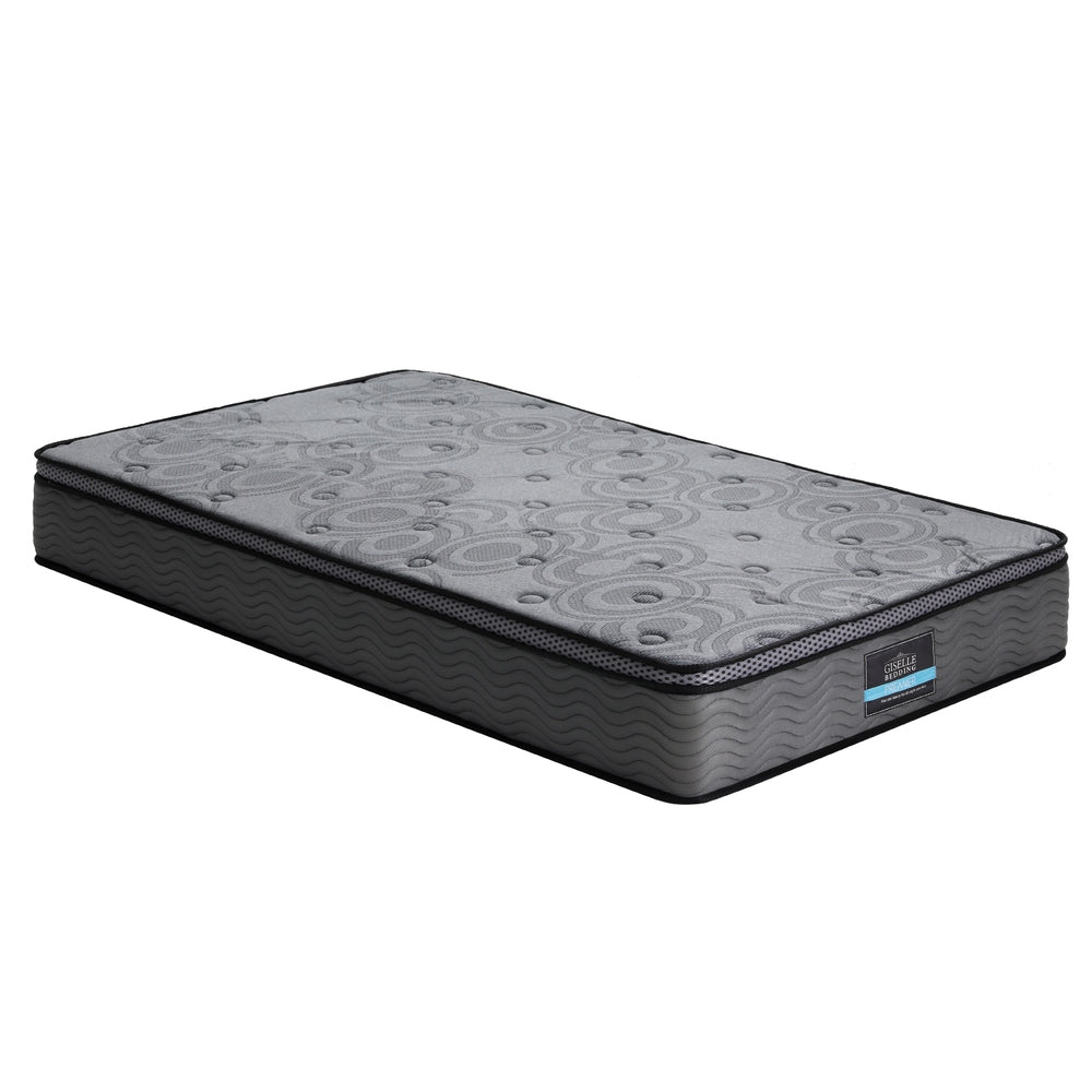 Reverie Euro Top Plush Mattress – Grey – Single
