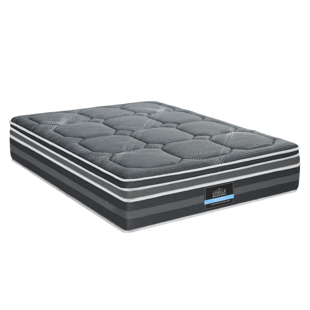 SleepCraft Euro Top Mattress – White – Double