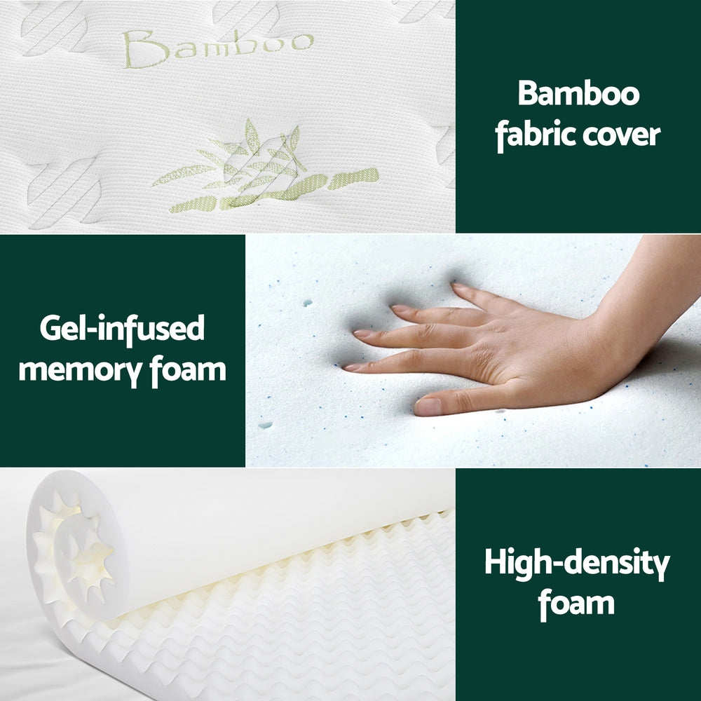 Pillowcloud Gel Foam Mattress – Medium – Double