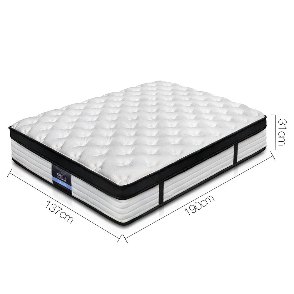 Belmont Euro Top Mattress – White – Double
