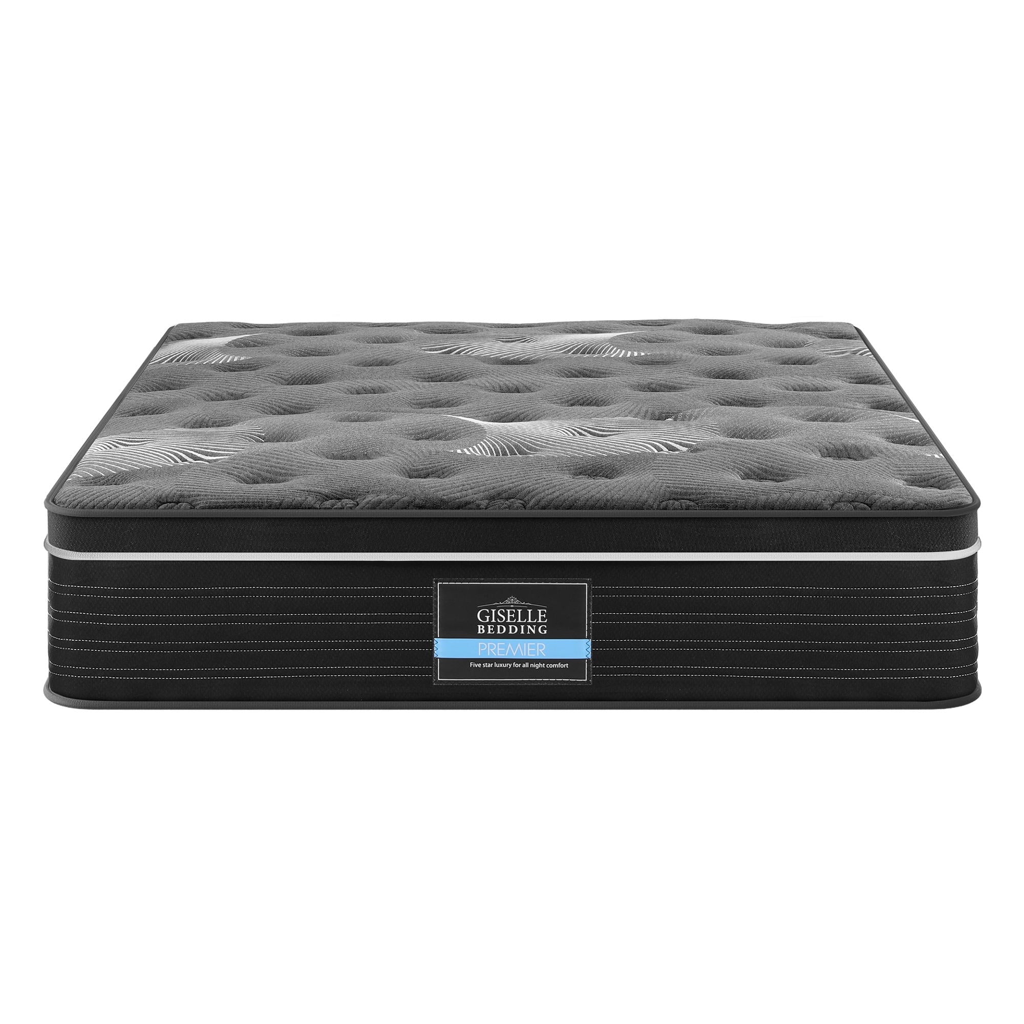 Nova Euro Top Mattress – Black – Double