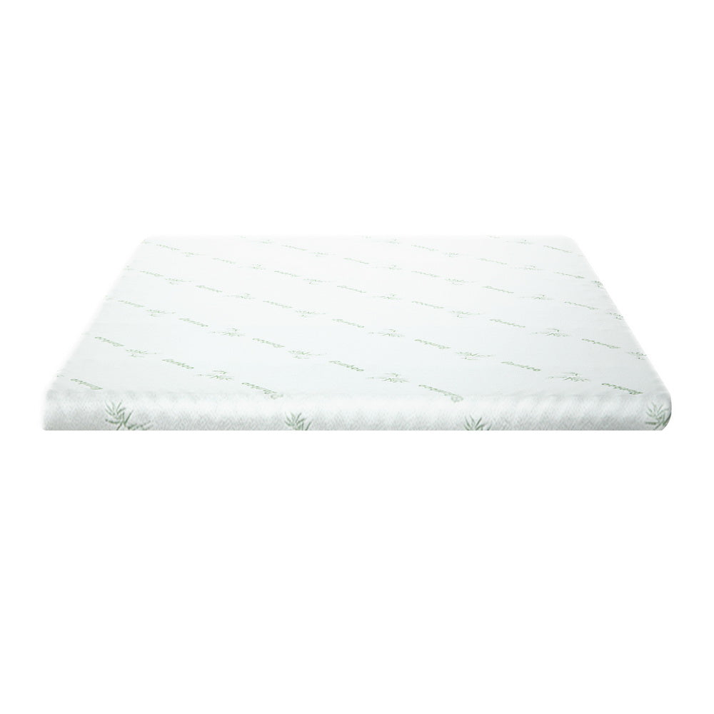 Hudson Gel Foam Mattress Topper – White – Double