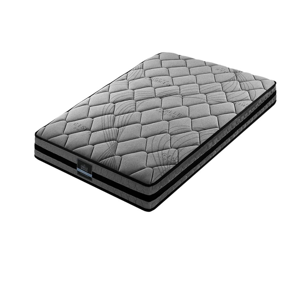 Callan Euro Top Pocket Spring Mattress – Grey – King Single