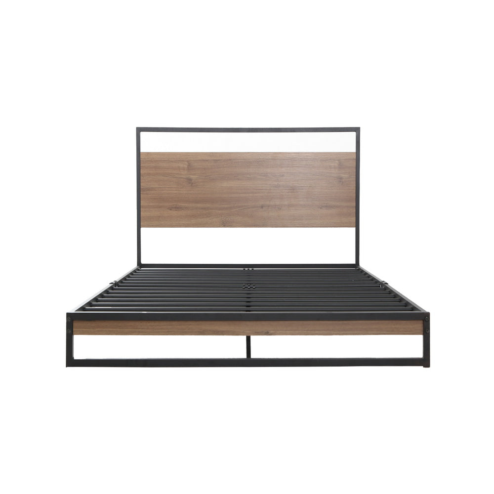 Dane Metal Bed Frame – Black – King Single