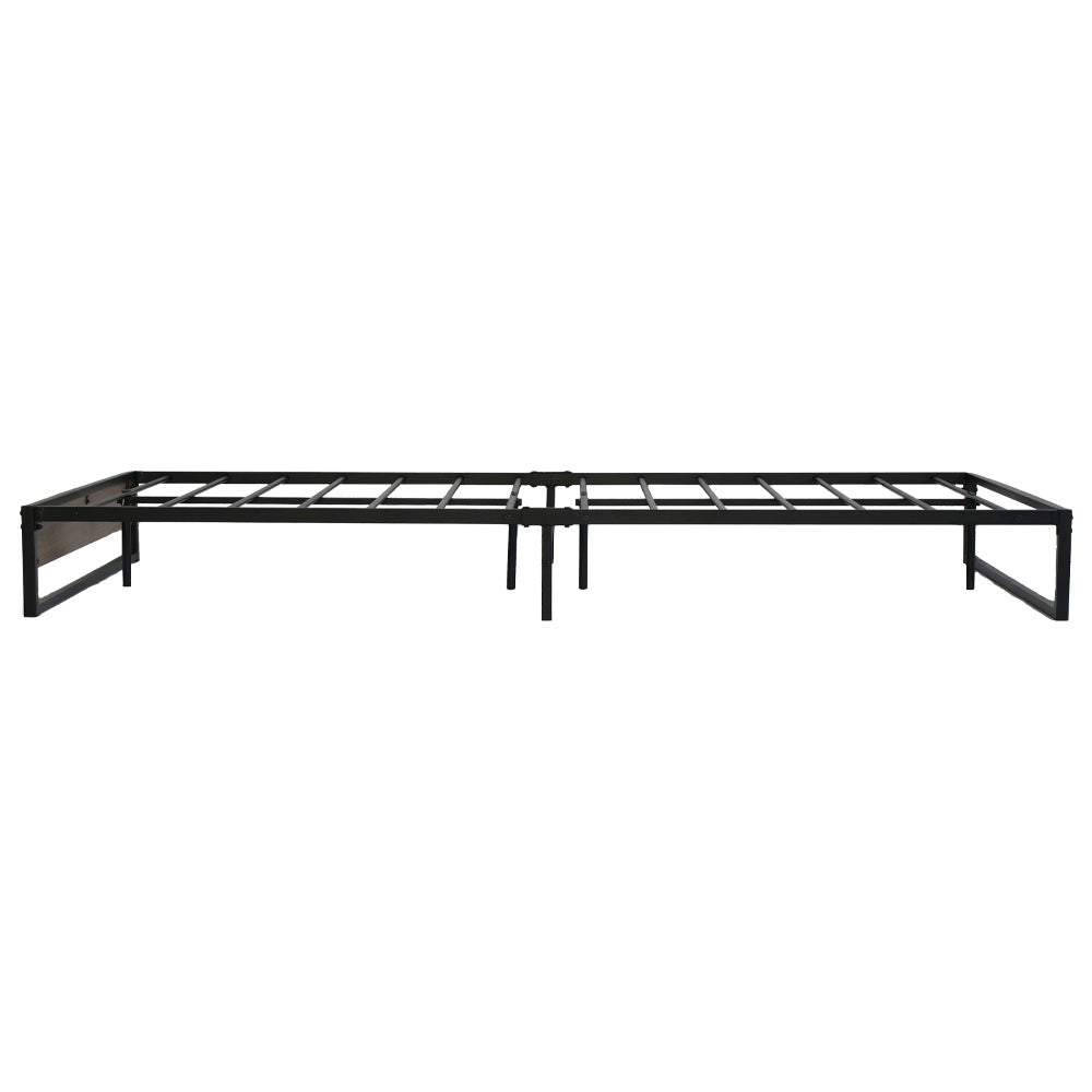 Oslo Metal Bed Frame – Black – Double