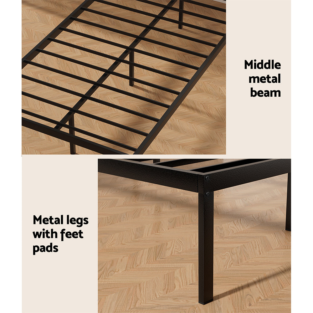Field Bed Base – Black – King Single
