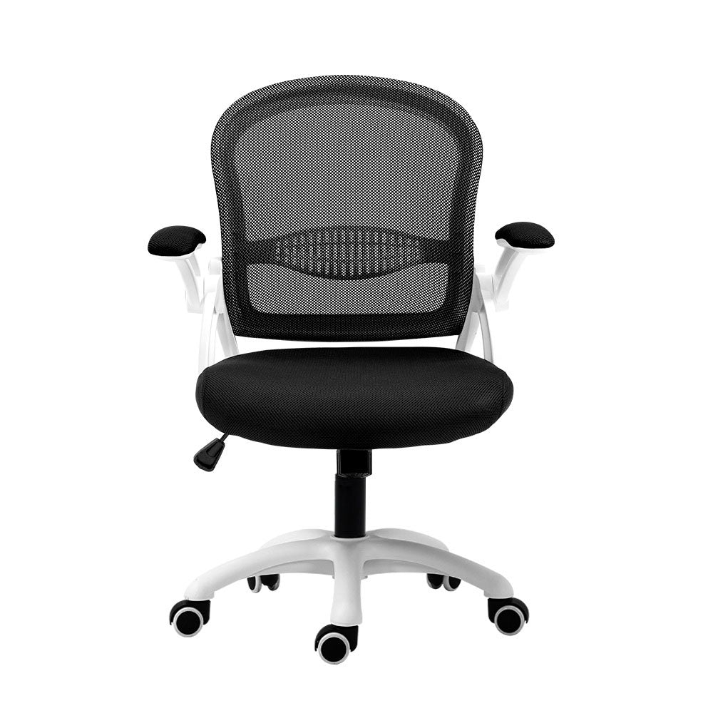 Galene Mid-Back Mesh Office Chair – Black – Standard