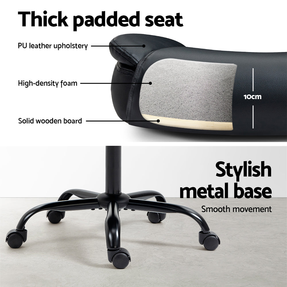 Alderon Mid Back Office Chair – Black