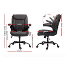 Mid Back Office Chair – Brown