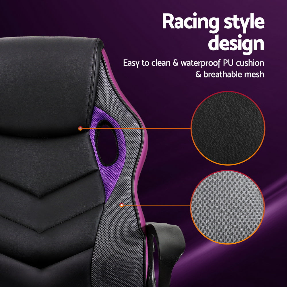 Vortex Gaming Chair – Purple – Standard