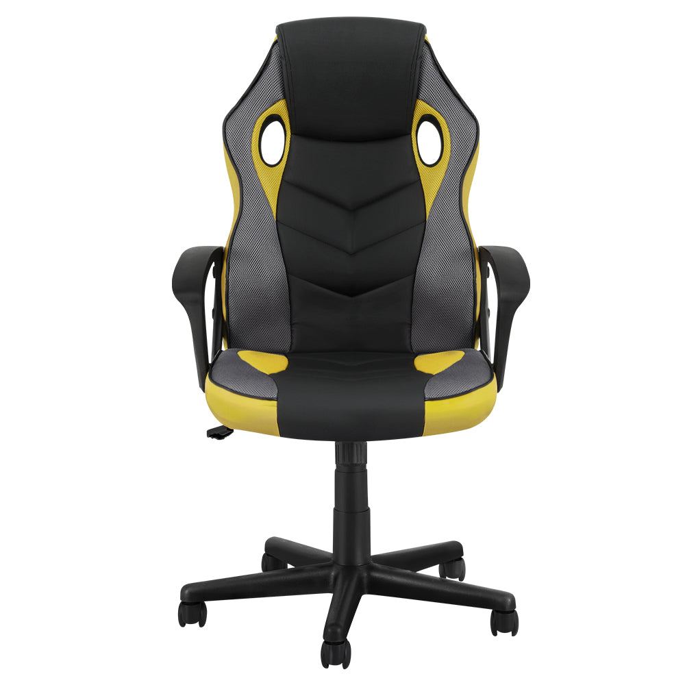 Velocity High Back Gaming Chair – Yellow
