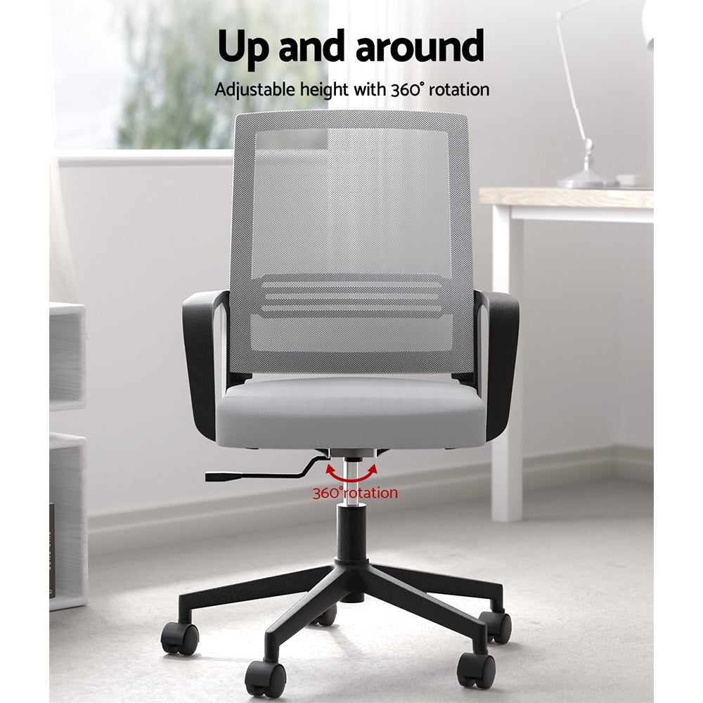 Nexus Mesh Office Chair – Grey