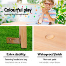 Kids Outdoor Table and Picnic Bench Set - Wooden