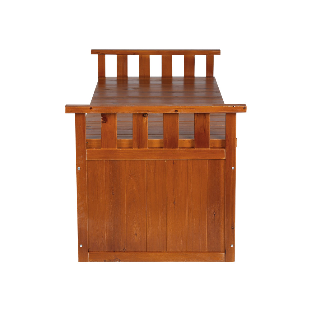 Beacon Outdoor Storage Bench – Natural – Large