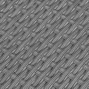 3 PC  Wicker Outdoor Lounge Setting - Grey