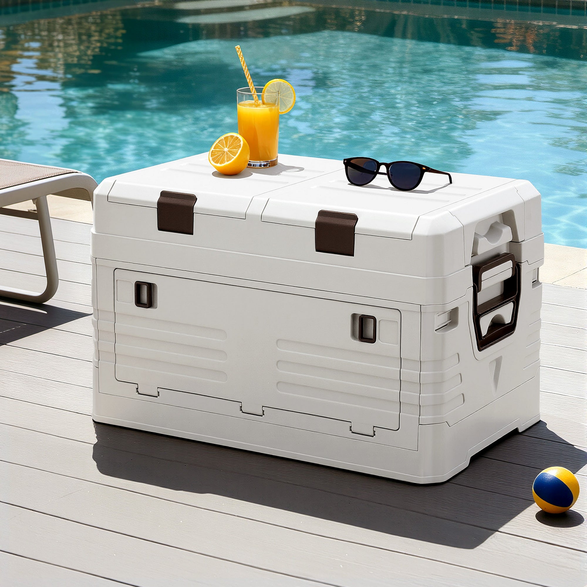 Nova 40L Outdoor Storage Box Foldable Camping Collapsible Bins Organizer