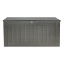 Outdoor Storage Box 830L – Lockable Bench, Black