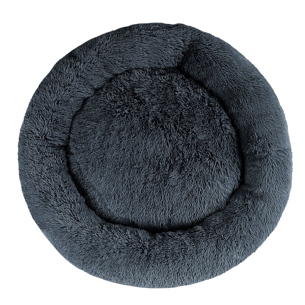 Serano Calming Pet Bed – Grey – Extra Large 110cm