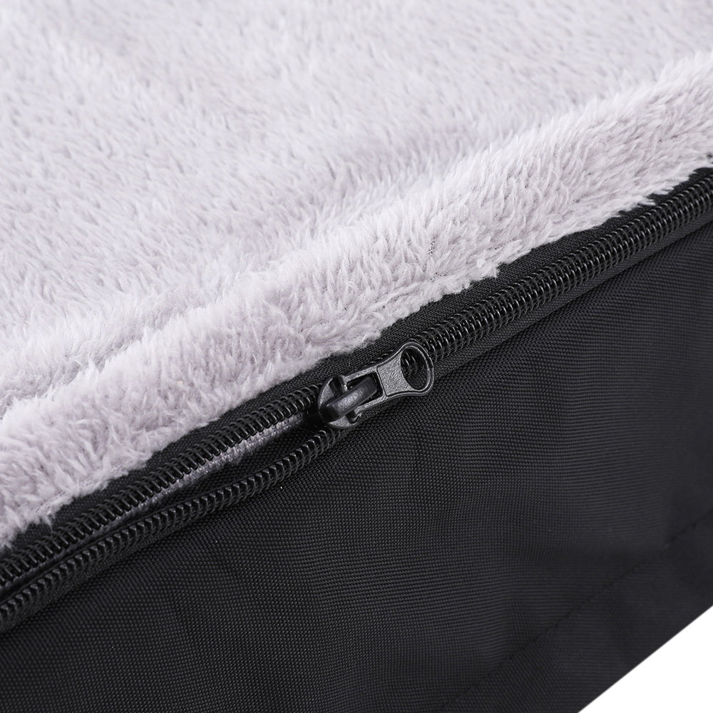 Mirana Foam Cushion Pet Bed – Grey – Large 105 cm