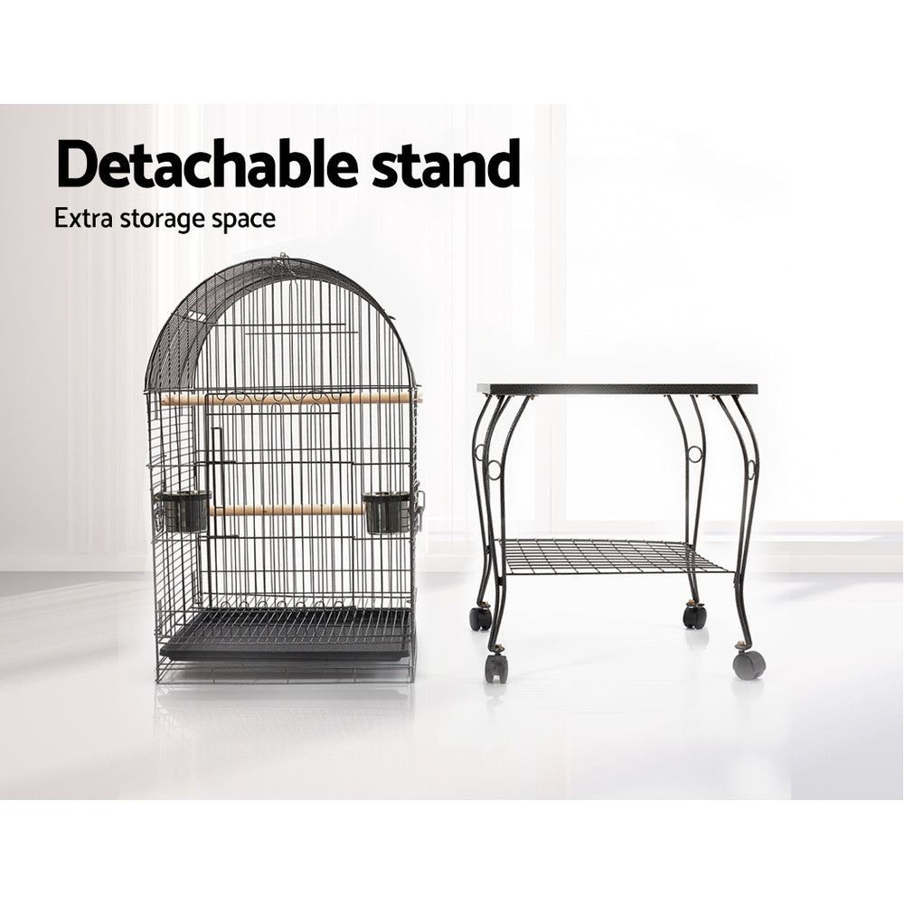 Meridian Large Bird Cage – Black – 150cm