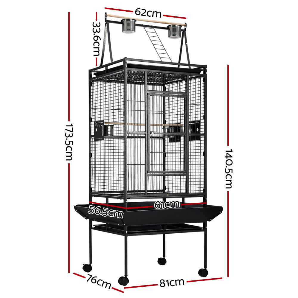 Summit Bird Cage – Black – 173 cm