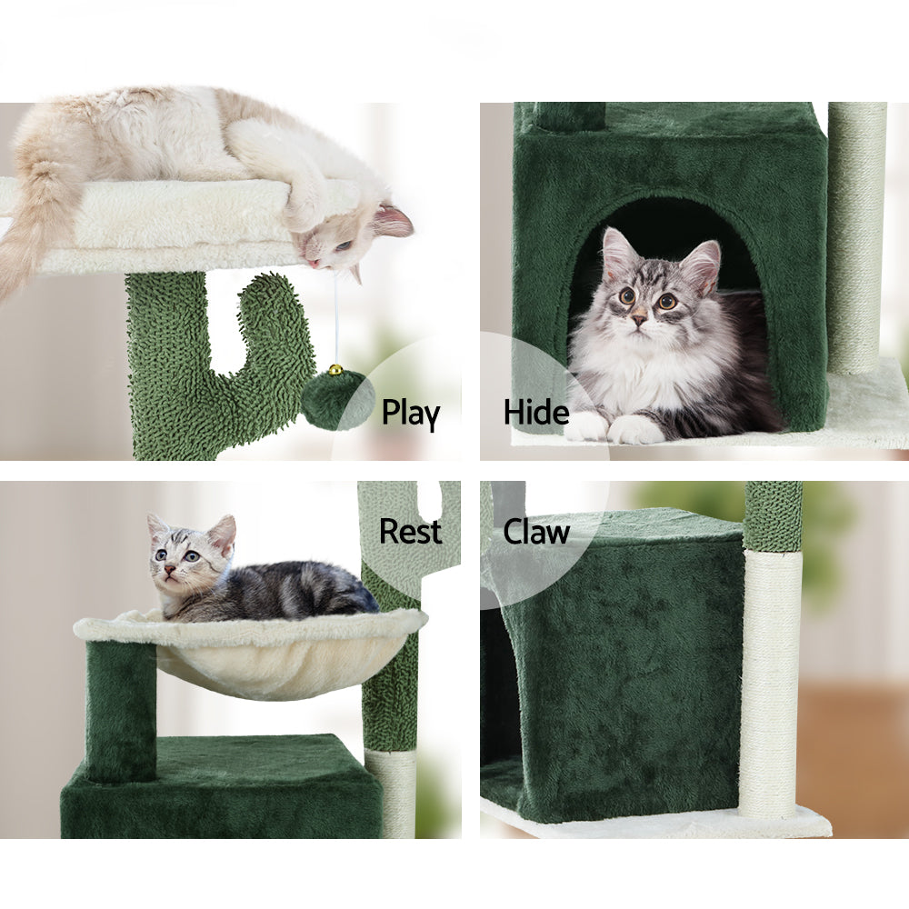 Flory Cat Scratching Tree – Green – 78 cm