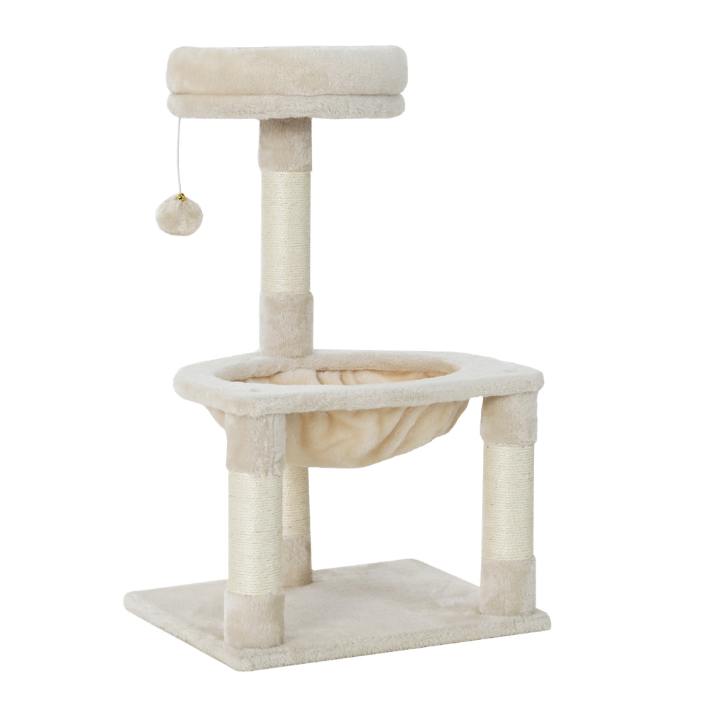 Camila Cat Tree Tower – Beige – 69 cm