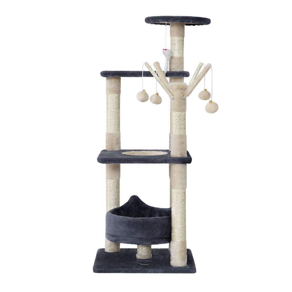 Myra Cat Tree Tower – Grey – 110 cm
