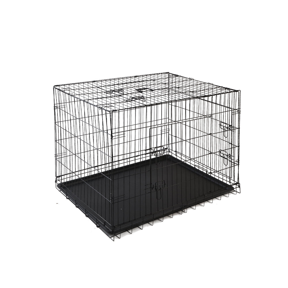 Nova 48" Dog Cage Crate Large Kennel 3 Doors