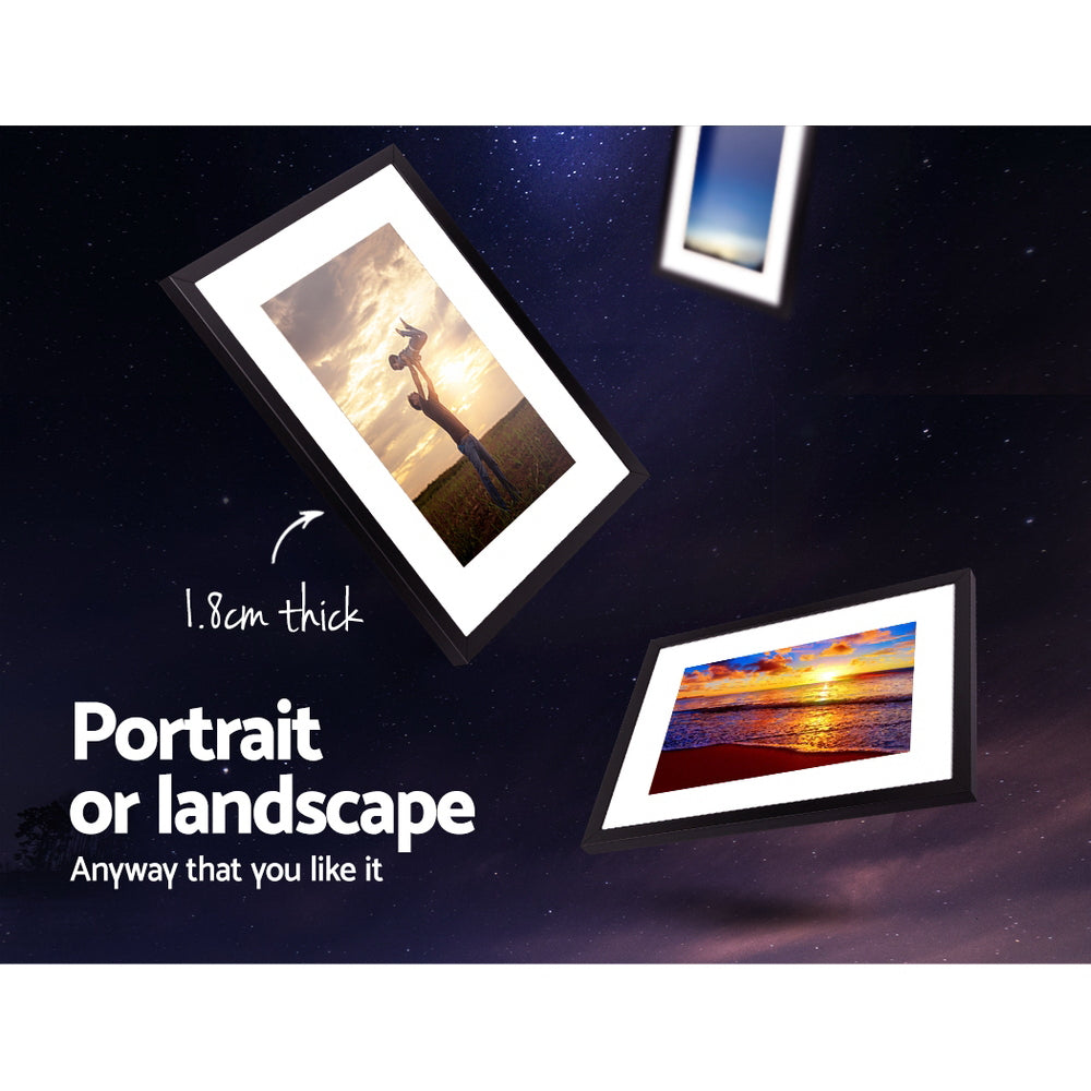 Gallery A3 Photo Frame Set – Black – Set of 3